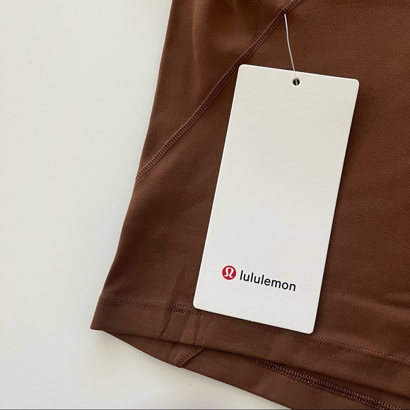 NWT LULULEMON ALIGN TEE - CHOCOLATE - Picture 7 of 9